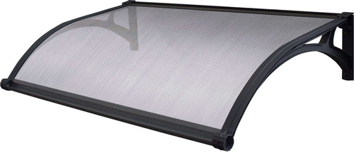 LEDDY---pensilina-porta-ingresso-in-policarbonato-fotovoltaica-con-led-100x150-Opaco-Milani-Home
