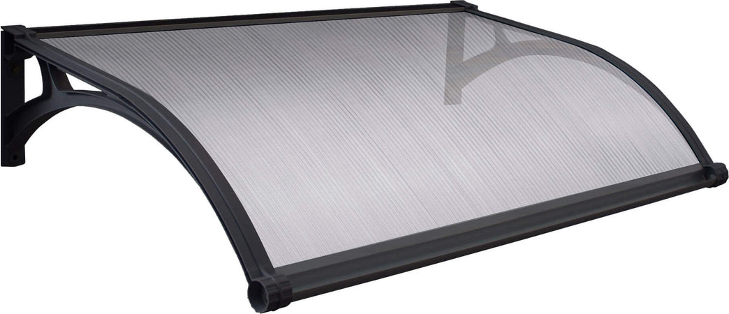 LEDDY---pensilina-porta-ingresso-in-policarbonato-fotovoltaica-con-led-100x150-Opaco-Milani-Home