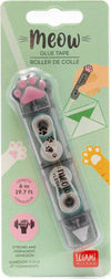Legami - Colla A Nastro, Meow, 2x10 Cm, Nastro Adesivo Con Struttura A Nido D'ape Lungo 3 Metri Per Lato, A Forma Di Zampa, Incolla In Pochi Secondi Con Precisione Cancelleria e prodotti per ufficio/Archivio ufficio e accessori per scrivania/Nastri colle elastici e graffette/Adesivi e colle/Stick di colla e colla a penna Cartoleria Deja Vu - Crotone, Commerciovirtuoso.it