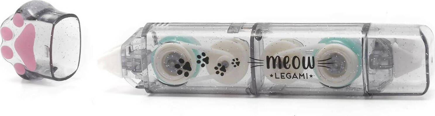 Legami - Colla A Nastro, Meow, 2x10 Cm, Nastro Adesivo Con Struttura A Nido D'ape Lungo 3 Metri Per Lato, A Forma Di Zampa, Incolla In Pochi Secondi Con Precisione Cancelleria e prodotti per ufficio/Archivio ufficio e accessori per scrivania/Nastri colle elastici e graffette/Adesivi e colle/Stick di colla e colla a penna Cartoleria Deja Vu - Crotone, Commerciovirtuoso.it