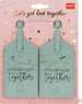 Legami---Etichette-Bagaglio,-Let's-Get-Lost-Together,-Set-Di-2-Targhette-Per-Valigia,-Accessorio-Per-Viaggio-Aereo-Crociera-Treno,-Tag-Del-Bagaglio-Per-Proteggi-Dati-In-Pelle-Pu-E-Microfibra