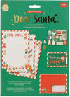 Legami---Kit-Per-Lettera-A-Babbo-Natale,-Set-Lettera-Unisex,-Contiene-Busta,-Lettere-Da-Compilare,-Cartolina,-Foglio-Adesivi,-Dettagli-In-Lamina-glitter,-Carta-Certificata-Fsc