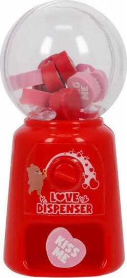 Legami---Mini-Distributore-Gomme-per-Cancellare,-Love-Dispenser,-15-Gomme,-Gomma-a-forma-Cuore,-Dimensioni-9-x-22-x-0.5-cm