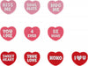 Legami---Mini-Distributore-Gomme-per-Cancellare,-Love-Dispenser,-15-Gomme,-Gomma-a-forma-Cuore,-Dimensioni-9-x-22-x-0.5-cm