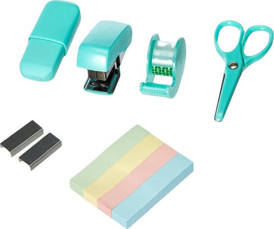 Legami - Mini Set Di Cancelleria, 6 Accessori In Formato Mini: Forbici, Gomma, Segnapagina, Nastro Adesivo Con Dispenser, Cucitrice E Punti Metallici, 7x10,5 Cm, Pratica Scatola Da Trasportare Cancelleria e prodotti per ufficio/Scuola e materiale didattico/Materiale scolastico/Set scolastici Cartoleria Deja Vu - Crotone, Commerciovirtuoso.it