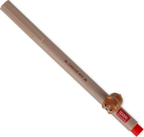 Legami - Penna Gel Con Animaletto Decorativo, Evita Il Rotolamento, Inchiostro Rosso, Animaletto Rimovibile E Ricombinabile, Punta 0,5 Mm, Tema Teddy Bear Cancelleria e prodotti per ufficio/Penne matite scrittura e correzione/Penne e ricariche/Penne roller a inchiostro gel Cartoleria Deja Vu - Crotone, Commerciovirtuoso.it