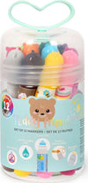 Legami - Set Di 12 Pennarelli - Teddy Friends Marker Orsetti Colorati A Base D’acqua, Non Tossici, Lavabili Cancelleria e prodotti per ufficio/Penne matite scrittura e correzione/Marcatori ed evidenziatori/Pennarelli per disegno Cartoleria Deja Vu - Crotone, Commerciovirtuoso.it