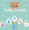 Legami - Set Di 12 Pennarelli - Teddy Friends Marker Orsetti Colorati A Base D’acqua, Non Tossici, Lavabili Cancelleria e prodotti per ufficio/Penne matite scrittura e correzione/Marcatori ed evidenziatori/Pennarelli per disegno Cartoleria Deja Vu - Crotone, Commerciovirtuoso.it