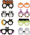 Legami - Set Di 8 Occhiali Halloween In Carta, 8 Diverse Forme A Tema Trick Or Treat, Taglia Unica Set Di 8 Occhiali In Carta Legami Casa e cucina/Decorazioni per interni/Addobbi e decorazioni per ricorrenze/Decorazioni per Halloween Cartoleria Deja Vu - Crotone, Commerciovirtuoso.it
