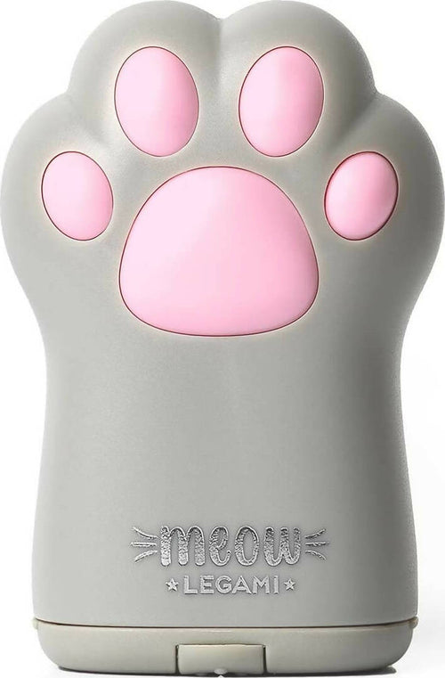 Legami - Temperino Con Contenitore, Meow, 4,5x7 Cm, In Plastica, Doppio Foro Per Matite Standard E Jumbo, Coperchio Richiudibile, Serbatoio Per Trucioli, Specchio Sul Retro Cancelleria e prodotti per ufficio/Penne matite scrittura e correzione/Temperamatite Cartoleria Deja Vu - Crotone, Commerciovirtuoso.it