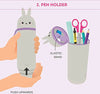 Legami Astuccio 2 in 1 in Morbido Silicone Con Zip Cancelleria e prodotti per ufficio/Scuola e materiale didattico/Materiale scolastico/Cartelle e zaini per la scuola/Astucci Cartoleria Deja Vu - Crotone, Commerciovirtuoso.it