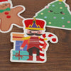 Legami-Biglietto-Natale-C/filo-5x9cm-10pz-Legami-Sagomati-Set-Di-10-Etichette-Chiudipacco-Merry-Christmas