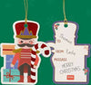 Legami-Biglietto-Natale-C/filo-5x9cm-10pz-Legami-Sagomati-Set-Di-10-Etichette-Chiudipacco-Merry-Christmas