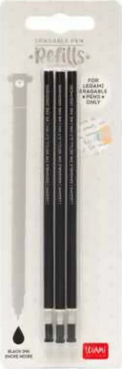 Legami Refill Per Penna Cancellabile 3 Pz Cancelleria e prodotti per ufficio/Penne matite scrittura e correzione/Penne e ricariche/Ricariche penne Cartoleria Deja Vu - Crotone, Commerciovirtuoso.it