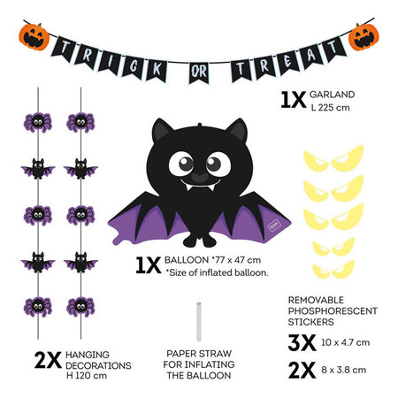 Legami – Set Decorazione Per Porta – Halloween – Trick Or Treat Casa e cucina/Decorazioni per interni/Addobbi e decorazioni per ricorrenze/Decorazioni per Halloween Cartoleria Deja Vu - Crotone, Commerciovirtuoso.it