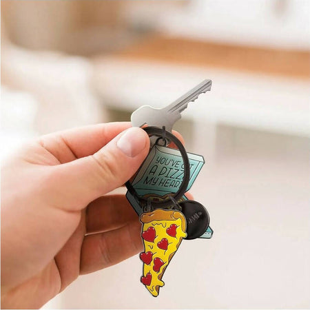 Legami-Set-Di-2-Portachiavi-In-Metallo-Smaltato-Legami---What-A-Key-Ring!