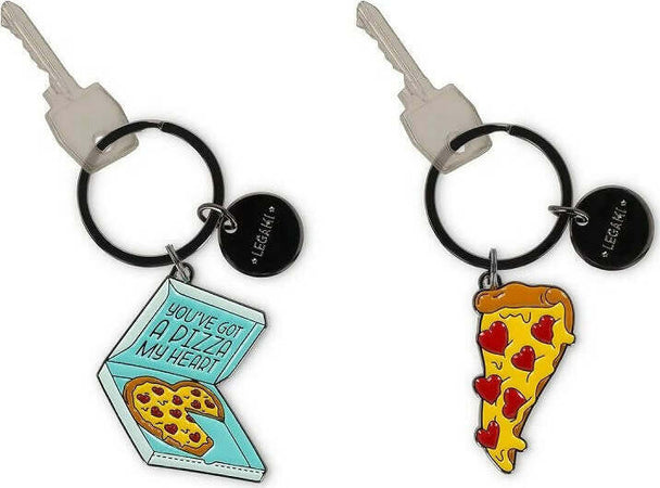 Legami-Set-Di-2-Portachiavi-In-Metallo-Smaltato-Legami---What-A-Key-Ring!