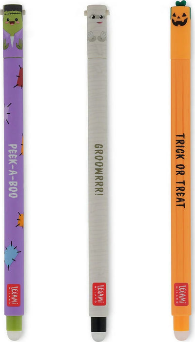 Legami Set Di 3 Penne Gel Cancellabili Hallowen Edition Casa e cucina/Decorazioni per interni/Addobbi e decorazioni per ricorrenze/Decorazioni per Halloween Cartoleria Deja Vu - Crotone, Commerciovirtuoso.it