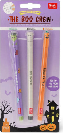 Legami Set Di 3 Penne Gel Cancellabili Hallowen Edition Casa e cucina/Decorazioni per interni/Addobbi e decorazioni per ricorrenze/Decorazioni per Halloween Cartoleria Deja Vu - Crotone, Commerciovirtuoso.it