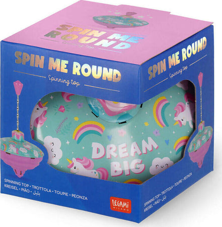 Legami Spin Me Round Trottola In Latta Metallo E Plastica Giochi e giocattoli/Articoli da regalo e scherzetti/Trottole insolite Cartoleria Deja Vu - Crotone, Commerciovirtuoso.it