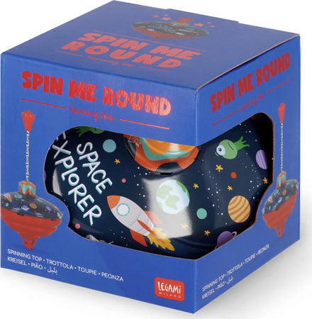 Legami Spin Me Round Trottola In Latta Metallo E Plastica Giochi e giocattoli/Articoli da regalo e scherzetti/Trottole insolite Cartoleria Deja Vu - Crotone, Commerciovirtuoso.it