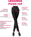 LEGGINGS DONNA PANTACOLLANT NERO BLU GRIGIO PANTALONE DONNA ALZA GLUTEI Moda/Donna/Abbigliamento/Leggings Trade Shop italia - Napoli, Commerciovirtuoso.it