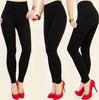 LEGGINGS MOD.919 ELASTICI NERO TESSUTO OPACO DA DONNA COMODI ELEGANTI Moda/Donna/Abbigliamento/Leggings Trade Shop italia - Napoli, Commerciovirtuoso.it