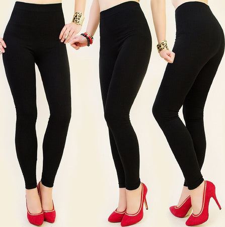 LEGGINGS MOD.919 ELASTICI NERO TESSUTO OPACO DA DONNA COMODI ELEGANTI Moda/Donna/Abbigliamento/Leggings Trade Shop italia - Napoli, Commerciovirtuoso.it