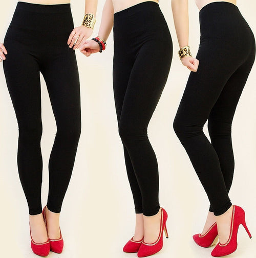 LEGGINGS MOD.919 ELASTICI NERO TESSUTO OPACO DA DONNA COMODI ELEGANTI Moda/Donna/Abbigliamento/Leggings Trade Shop italia - Napoli, Commerciovirtuoso.it