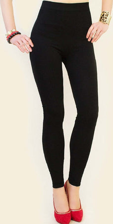 LEGGINGS MOD.919 ELASTICI NERO TESSUTO OPACO DA DONNA COMODI ELEGANTI Moda/Donna/Abbigliamento/Leggings Trade Shop italia - Napoli, Commerciovirtuoso.it