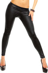LEGGINGS PANTALONE DA DONNA NERO EFFETTO PELLE TAGLIA COMODO E PRATICO TG M/L Moda/Donna/Abbigliamento/Leggings Trade Shop italia - Napoli, Commerciovirtuoso.it