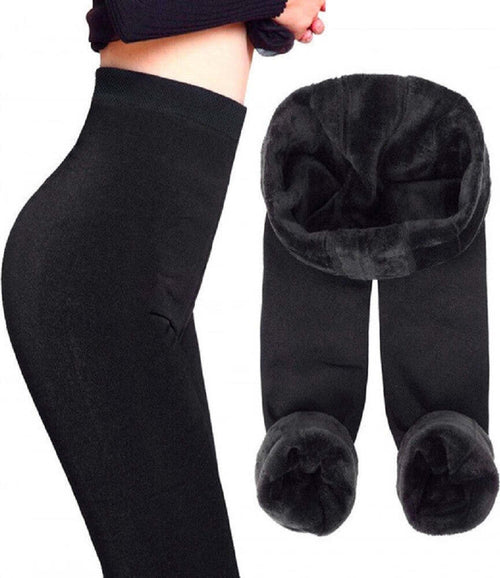 Leggings Donna Termico Mod. Zero Gradi Nero Interno In Pelliccia Senza Cuciture Moda/Donna/Abbigliamento/Leggings Trade Shop italia - Napoli, Commerciovirtuoso.it