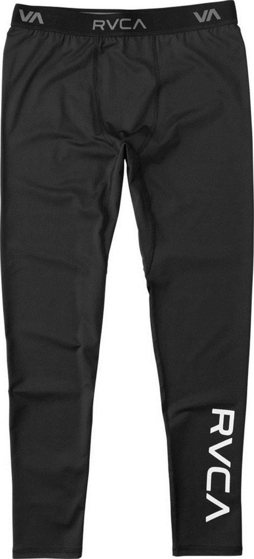 Leggings Uomo Rvca Va Sport Compression Pant Tinta Unita Neri Vita Elastica Moda/Uomo/Abbigliamento/Abbigliamento sportivo/Calzamaglie e leggings sportivi Snotshop - Roma, Commerciovirtuoso.it