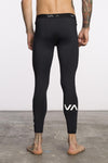 Leggings Uomo Rvca Va Sport Compression Pant Tinta Unita Neri Vita Elastica Moda/Uomo/Abbigliamento/Abbigliamento sportivo/Calzamaglie e leggings sportivi Snotshop - Roma, Commerciovirtuoso.it