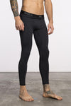 Leggings Uomo Rvca Va Sport Compression Pant Tinta Unita Neri Vita Elastica Moda/Uomo/Abbigliamento/Abbigliamento sportivo/Calzamaglie e leggings sportivi Snotshop - Roma, Commerciovirtuoso.it