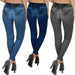 LEGGINS D19 DONNA PANTACOLLANT LEGGINGS DENIM EFFETTO JEANS TAGLIA UNICA Moda/Donna/Abbigliamento/Leggings Trade Shop italia - Napoli, Commerciovirtuoso.it