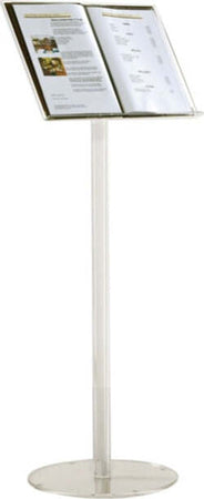 Leggio da terra - acrilico - 32x48 cm - Tecnostyl Cancelleria e prodotti per ufficio/Arredamento e illuminazione/Studio/Leggii e podi Eurocartuccia - Pavullo, Commerciovirtuoso.it