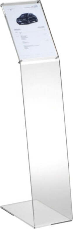 Leggio da terra - acrilico - A4 - altezza 108 cm - Tecnostyl Cancelleria e prodotti per ufficio/Arredamento e illuminazione/Studio/Leggii e podi Eurocartuccia - Pavullo, Commerciovirtuoso.it