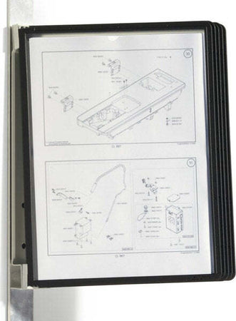 Leggio Vario Magnet Wall - 5 pannelli Sherpa inclusi - Durable Cancelleria e prodotti per ufficio/Arredamento e illuminazione/Studio/Leggii e podi Eurocartuccia - Pavullo, Commerciovirtuoso.it