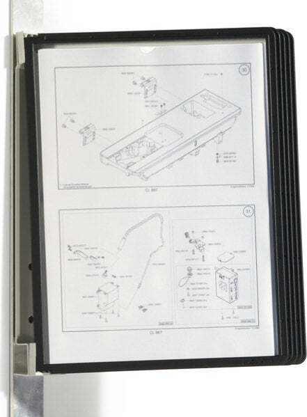 Leggio Vario Magnet Wall - 5 pannelli Sherpa inclusi - Durable Cancelleria e prodotti per ufficio/Arredamento e illuminazione/Studio/Leggii e podi Eurocartuccia - Pavullo, Commerciovirtuoso.it