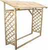 Legnaia-da-giardino-in-legno-di-pino-impregnato-in-autoclave-180x66x152/177-Marrone-Milani-Home