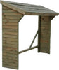 Legnaia-da-giardino-in-legno-di-pino-impregnato-in-autoclave-217x80x155/180-Marrone-Milani-Home