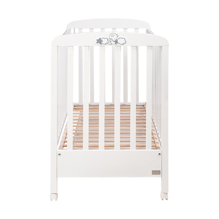 Letto Picci Mambo BIANCO con decoro GRIGIO