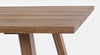 Tavolo Glasgow rettangolare, in legno di acacia FSC, per interno ed esterno, da 180 cm