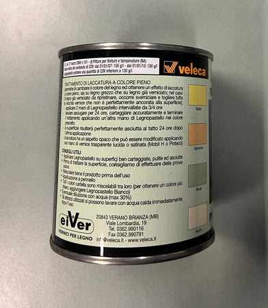 VELECA - LEGNOPASTELLO TINTA PASTELLO PER LEGNO ROSA 250 ML