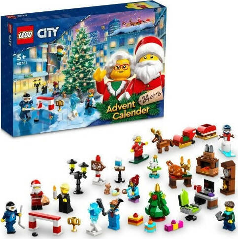 Lego City Calendario Dell'avvento 2023 Con 24 Regali, Babbo Natale E Tappeto Da Gioco, Regalo Natalizio Per Bambini Casa e cucina/Decorazioni per interni/Addobbi e decorazioni per ricorrenze/Decorazioni natalizie/Calendari dell'avvento Cartoleria Deja Vu - Crotone, Commerciovirtuoso.it