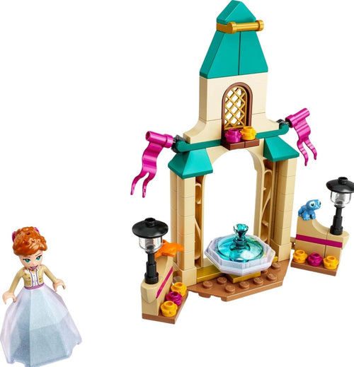 Lego-Frozen-Cortile-del-Castello-di-Anna