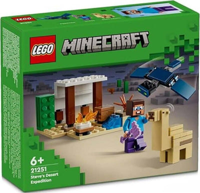 Lego-Minecraft-Spedizione-Di-Steve-nel-Deserto