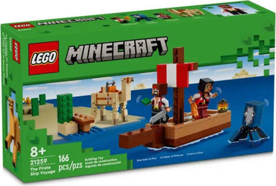 Lego-Minecraft-viaggio-del-Galeone-dei-pirati