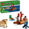 Lego-Minecraft-viaggio-del-Galeone-dei-pirati